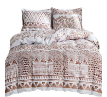 Турмалінова шовкова постільна білизна зі срібною ниткою Вековий Схід