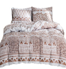 Турмалінова шовкова постільна білизна зі срібною ниткою Вековий Схід