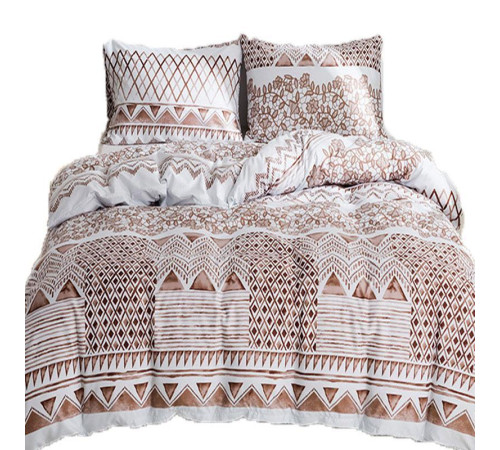 Турмалінова шовкова постільна білизна зі срібною ниткою Вековий Схід