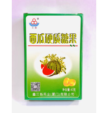 Льодяники від болю в горлі та кашлю зі смаком кавуна