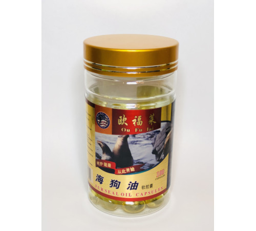 Капсули Тюленій Жир для витривалості організму 100 шт.