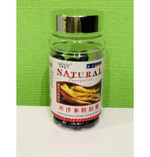 Женьшень у капсулах Panaquilon Общескріплювальний і Тонізувальний 100 шт.