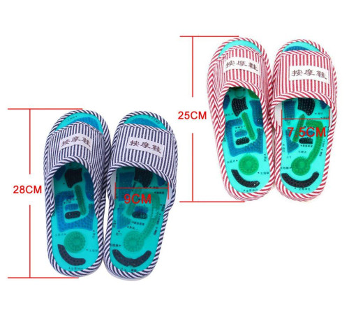 Турмалінові з магнітами капці рефлекторний масаж ніг