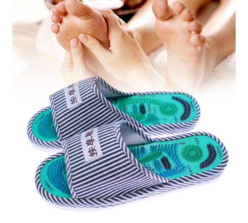 Турмалінові з магнітами капці рефлекторний масаж ніг