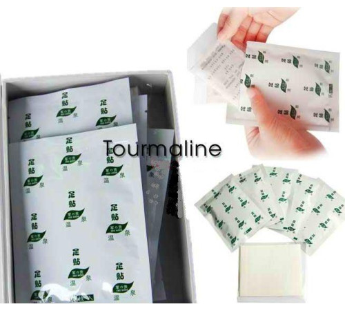 Турмаліновий стопний пластир для чищення крові та лімфи Векового Сходу 20 штук