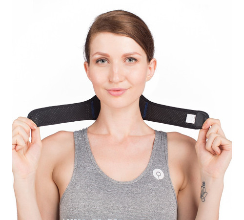 Турмалінова пов'язка накладка на шию хребта з кальцієм, селеном і біофотонами Схід