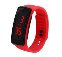 Турмаліновий спортивний світлодіодний годинник силіконовий вологонепроникний