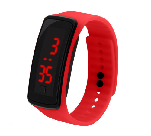 Турмаліновий спортивний світлодіодний годинник силіконовий вологонепроникний