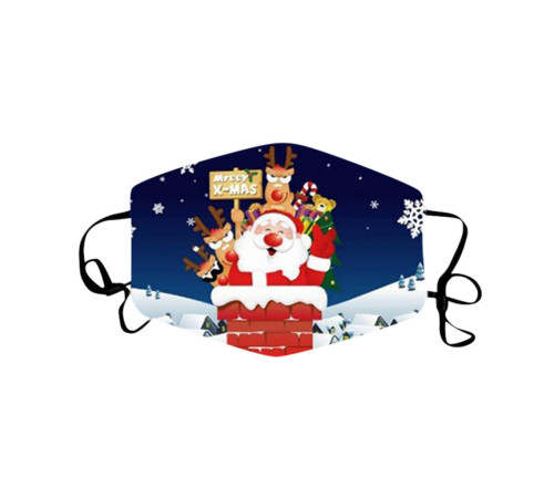 Захисна турмалінова маска «Різдвянський  Дед Мороз»