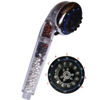 Турмалінова насадка на душ іонізувальна на 8 режимів