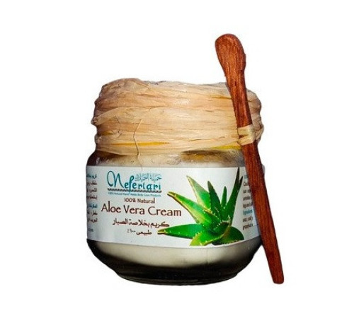 Мазь крем Nefertari Алое Вера в разі акне, дерматити, псоріаз, гнійні запалення, опіки