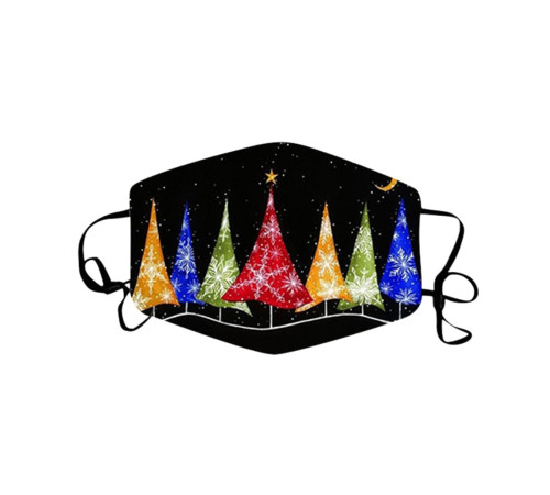 Захисна маска весела Різдвяна маска для обличчя