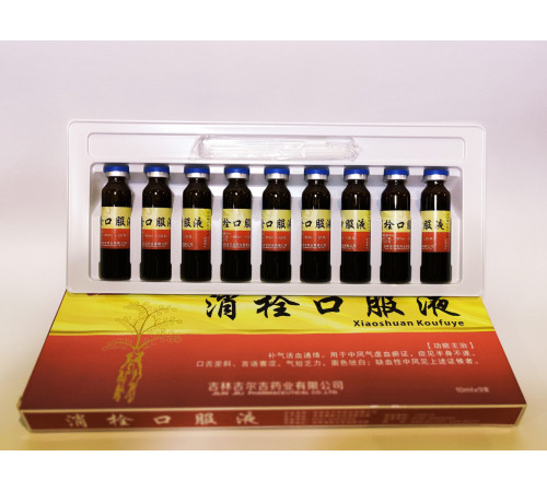 Еліксир Сяо Шуан XIAOSHUAN Koufuye для поліпшення кровообігу