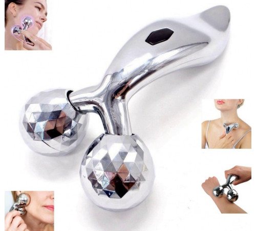Турмаліновий 3D Масажер для обличчя й тіла Схід 360 поворот