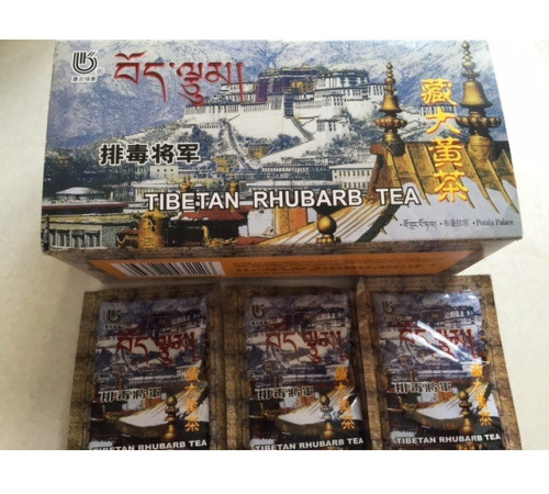 Чай для виведення шлаків із ревеню (20 пакетиків) ДоЮань