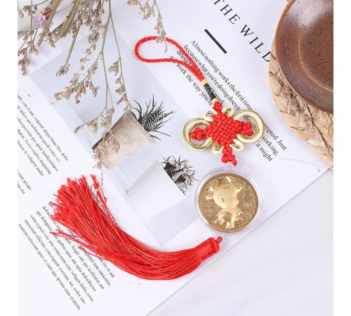 Монета підвіска Бик Багатства гарне удача