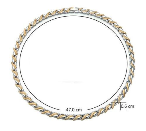 Турмалінове магнітне намисто Лілія 4в1 Вековий Схід