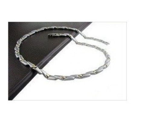 Турмалінове магнітне намисто з позолотою 3в1 Змійка Вековий Схід