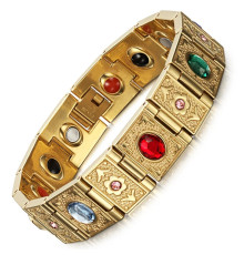 Турмаліновий жіночий магнітний браслет самоцвіт 3в1