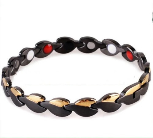 Магнітний браслет Pentactiv Black and Gold