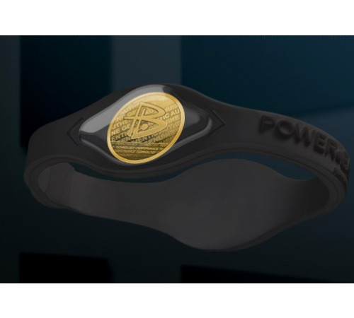 Браслет Power Balanceс золотий голограмовий турмаліновий Gold