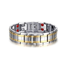 Титановий браслет із турмаліном, германієм і магнітами Вековий Схід