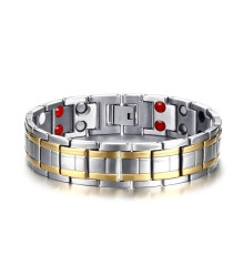 Титановий браслет із турмаліном, германієм і магнітами Вековий Схід