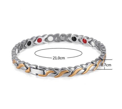 Магнітний браслет жіночий Лілія 4в1