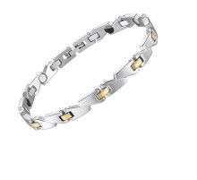 Магнітний із турмаліном браслет Спіраль