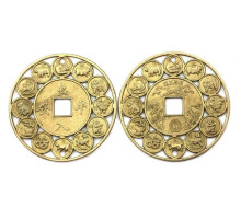 Даоська Монета символ Багатства і Процвітання