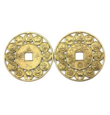 Даоська Монета символ Багатства і Процвітання