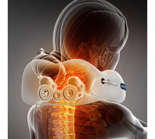 Електричний турмаліновий масажер подушка для шиї u-подібна подушка