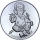 Монета Ганеша срібна