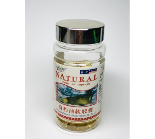 Жир морського котика Омега-3 та Омега-6 Вітаміни — D, А, Е