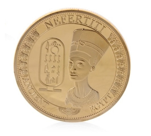 Монета в гаманець Єгипетська цариця Нефертітіні