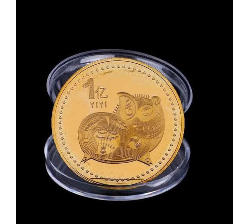 Колекційна Подарункова монета на рік свині