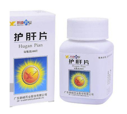Таблетки Хуган для терапії печінки 100 шт.