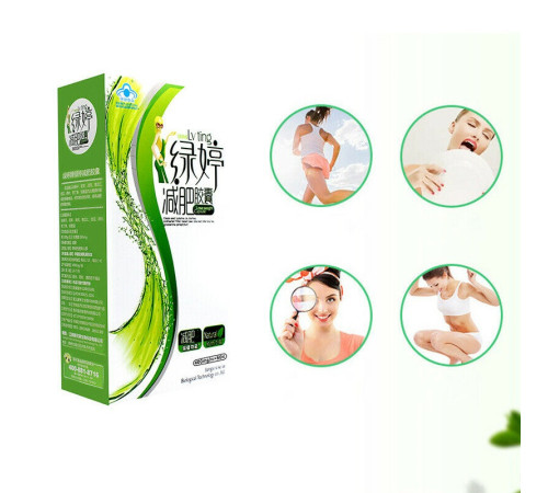 Натуральні капсули для зниження ваги Lv Ting Slimming Capsule — 60 капсул