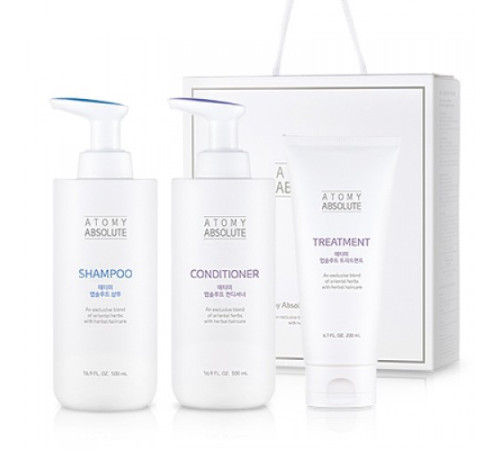 Atomy Абсолютний турбота за волоссям комплект із 3 засобів