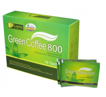 Зелена Розчинна Кава для зниження ваги з L-карнітином і чайним поліфенолом 18 шт.