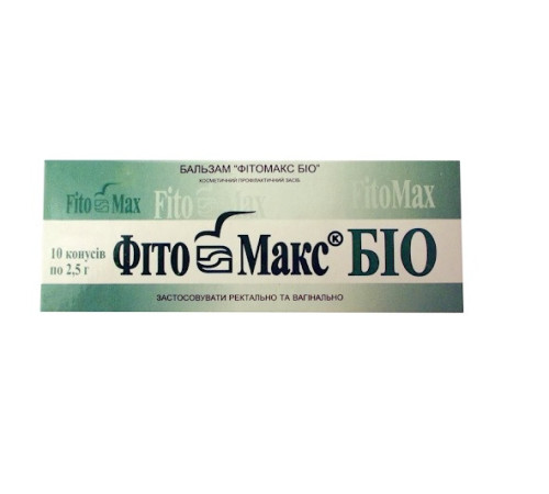 Свічки Фітомакс-Біо зі спіруліної конуси — у гінекології, урології, проктології, гнійної хірургії та онкології