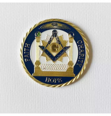 Масонська монета Багатства Горячий Фредмасон