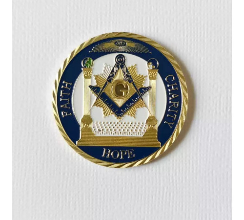 Масонська монета Багатства Горячий Фредмасон