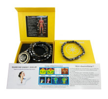 Набір із кулоном і браслетом магнітний із чорним турмаліном Схід