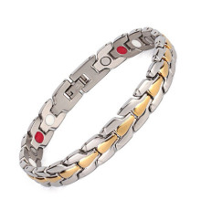 Турмаліновий браслет із германієм, магнітами та ІЧ 4В1