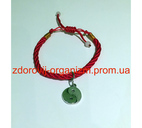 Браслет Червона Нитка зневоднений на руку Інь — Янь Вековий Схід
