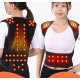 Турмаліновий самонагрівний фіксатор для спини, терапевтичний пояс для корекції постави, хребта