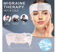 Турмалінова пов'язка на голову від мігрені, стресу, нежитю, м'язового болю та при всіх різновидах болів