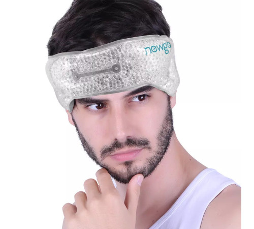 Турмалінова пов'язка на голову від мігрені, стресу, нежитю, м'язового болю та при всіх різновидах болів