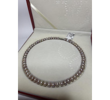 Перли натуральний Малазійський лавандовий клас ААА